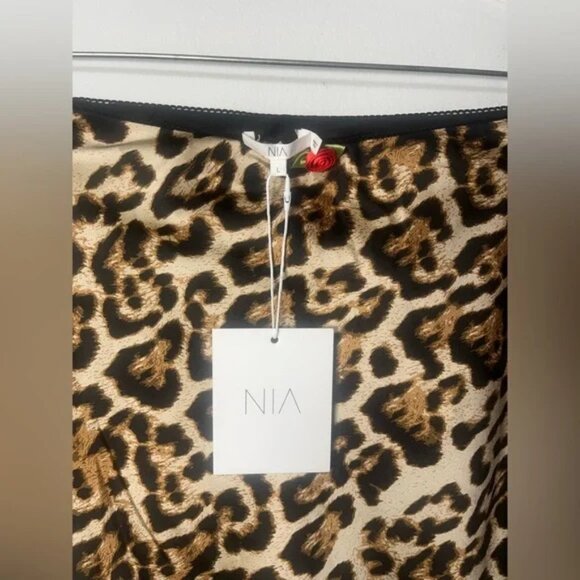 NIA Ventura Animal Print Mini Skirt w/ Top - Picture 11 of 11